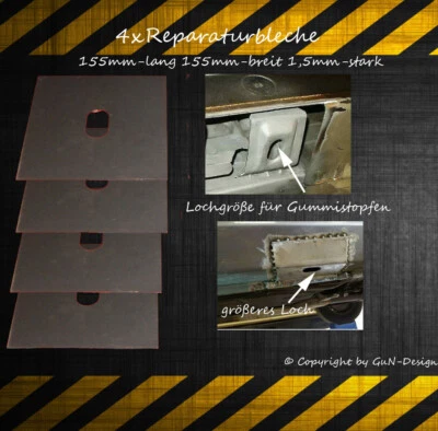 Bmw Z3 4x Sill Plates Repair / Body Panels Coupe Roadster Convertible - Image 1 of 2