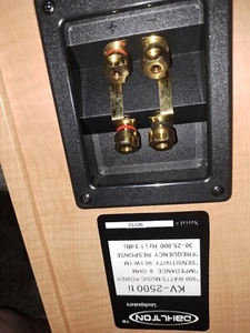 PAIR Dahlton Loudspeakers KV2500ti -500 WATTS MUSIC POWER - OBOffer - Picture 1 of 4