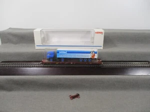 Märklin Spur H0 4842 Güterwagen Niederflurwagen RoLa mit LKW Duscholux DB in OVP - Bild 1 von 9