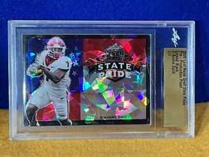 N11-100 D’ANDRE SWIFT - 2020 LEAF METAL DRAFT STATE PRIDE - PRE-PRODUCTION PROOF - Bild 1 von 10