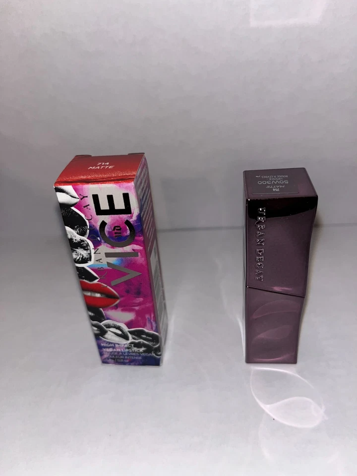 Urban Decay 714 Matte Vice High Impact Vegan Lipstick New in Box - Image 1 of 1