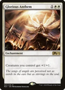 Glorious Anthem (M21 21) Near Mint - MTG single - Picture 1 of 1