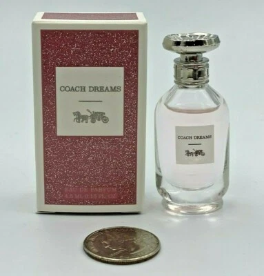 Coach Dreams By Coach 0,15 oz./4,5 ml Edp Splash Mini para mujer nuevo en caja Foto 1 de 4