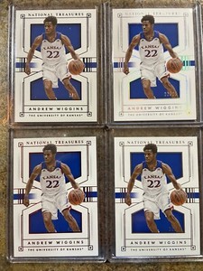 ANDREW WIGGINS 2016 PANINI NATIONAL TREASURES COLLEGIATE PARALLEL LOT 22/ 1/1