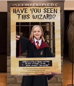 Have You Seen This Wizard Photobooth Prop, Wizard Party Supplies, Birthday Suppl - Picture 1 of 7