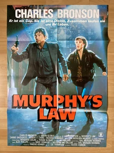 Filmposter * Kinoplakat * A1 * Murphy's Law - Murphys Gesetz * 1986 * C. Bronson - Bild 1 von 5