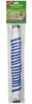 Hamaca de camping de cuerda compacta Coghlan's con barras esparcidoras Foto 1 de 2