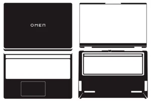 Carbon Vinyl Sticker Skin Cover Decals for HP OMEN Max 16-ah002tx 16" Laptop - Picture 1 of 37