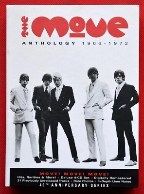 THE MOVE - Anthology 1966-1972 - BOX SET - DELUXE EDITION - 4x CD / 72 PAGE BOOK - Bild 1 von 4