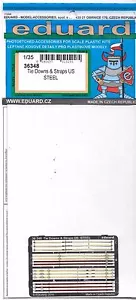 Eduard US Cravatte e Cinturini, Dettagli ACCIAIO DIPINTO 1/35 36 348 ST - Foto 1 di 1