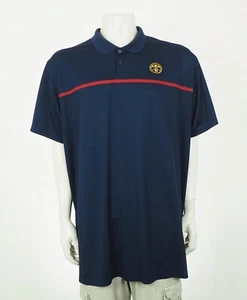 Nike Denver Nuggets Poloshirt Herren 3XLT Tall Navy Blau Dri-Fit NBA Performance - Bild 1 von 4