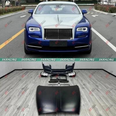For Rolls-Royce Wraith 2014-2016 Front Bumper Headlight Upgrade To 2020 Bodykit - Image 1 of 4