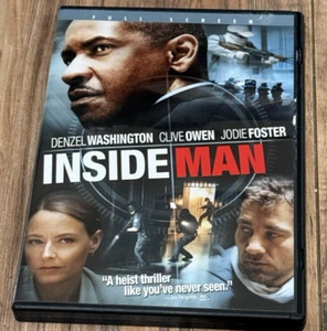 Inside Man With Bonuse DVD Full Screen Edition 2006 Crime Thriller - Foto 1 di 9