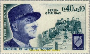 EBS France 1970 - Marshal de Lattre de Tassigny - Armistice - YT 1639 - MNH** - Picture 1 of 1