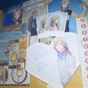 A70254 Uta no Prince sama Camus Goods Set Dije Insignia Bolsa POP Foto Tarjeta - Imagen 1 de 8