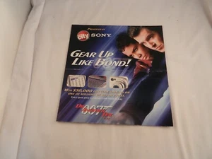 JAMES BOND DIE ANOTHER DAY PROMO INSERT - CIRCUIT CITY - Picture 1 of 3