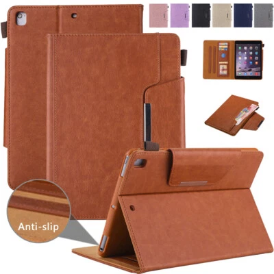Leather Flip Stand Case Cover for Apple iPad Pro 12.9-in Air 11-in 13-in M2/3/4 - Image 1 of 4