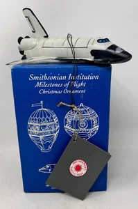 Vintage Smithsonian Institution Space Shuttle Ornament By Kurt S. Adler - Picture 1 of 10