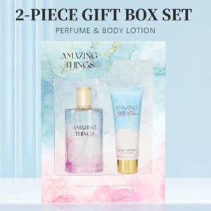 Women's Fragrance Set 3.4oz EDP Spray and 2.8oz Body Lotion EDP Body Lotion Gift - Picture 1 of 8