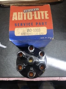 1949 1950 Chrysler Dodge De Soto Plymouth Auto Lite Distributor Cap IAO 1003 Nos - Picture 1 of 4