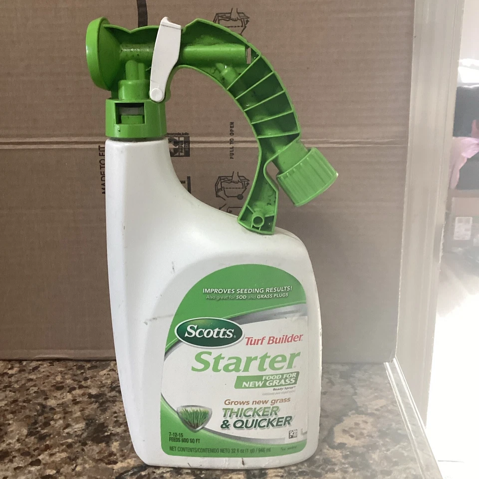 Scotts 23100 Césped Constructor Comida de inicio para hierba nueva lista-spray, 32 fl. Oz. Foto 1 de 4