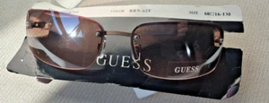 Guess Glasses GU 252 Colour Denim BRN-62F New with tags - Picture 1 of 8