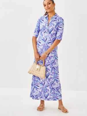 Lilly Pulitzer Berkely Maxi Dress Color: Tropicalia Purple Elephant , Full Size - Изображение 1 из 4