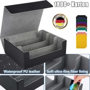 Pudełka do przechowywania kart kolekcjonerskich, magnetyczne pudełka pokładowe na ponad 1800 kart - Zdjęcie 1 z 15