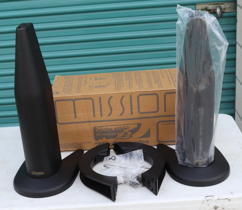 РЕДКИЙ Mission 73 Серия МИКрометр Громкоговоритель Динамики Заполняемые Стойки с Коробкой - Изображение 1 из 4