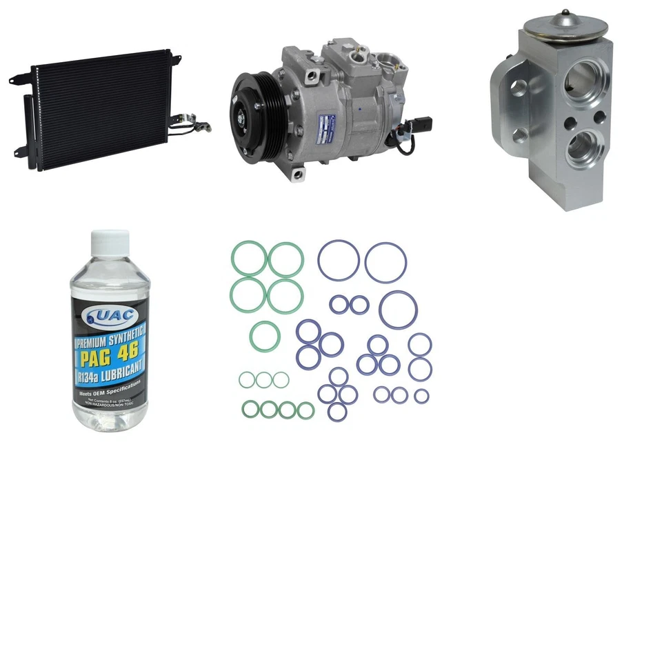 For 2006-2011 Volkswagen GTI A/C Compressor Kit UAC 2007 2008 2009 2010 - Image 1 of 1
