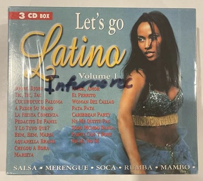 Various Lets Go Latino 1 Vol.1 (CD) 3 CD Box Set Salsa Merengue Soca Rumba Foto 1 de 4