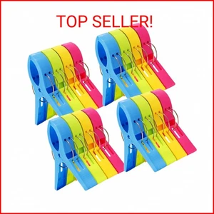 16 Stück Strandkorb Handtuch Clips-Cruise Essentials, Pool Stuhl Clips groß hängend - Bild 1 von 2