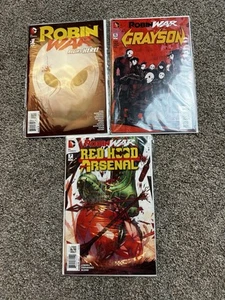 Robin War #1, 7, 15 DC Comics Comic Book Bundle Lot Of 3 - Picture 1 of 4