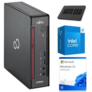 MINIATUROWY KOMPUTER FUJITSU Q958 MICR i5-9500T 16GB 256GB WIN11PRO KLASA A - Zdjęcie 1 z 8