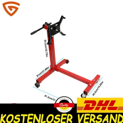 Motorständer Klauenheber Faulenzer 360° drehbar Motorträger Nue Hebebühne Motor - Bild 1 von 4