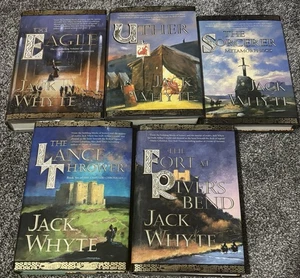 5- Jack Whyte Book Lot ~ Hardcovers - Like NEW - Picture 1 of 6