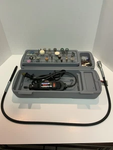 Dremel MultiPro 395 Type 5 Rotary Tool Flex Shaft Case Many Accessories Tested - Picture 1 of 7