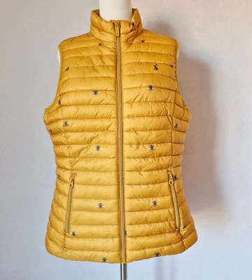 JOULES Goldbee Snug Gilet Puffer Vest Water Resistant Packable Pocket Women's 10 - Image 1 of 4