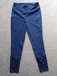 Aubrion Damen Reitstrumpfhose dunkelblau mit Tasche Gr. 14 Large - Bild 1 von 9