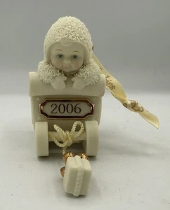 Dept 56 Snowbabies 2006 Limited Edition Yearly Gift Exchange Christmas Ornament - Picture 1 of 5