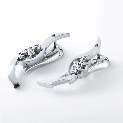 Chrome Motorcycle Rearview Side Mirrors for Victory Vegas Kingpin Hammer Foto 1 de 4