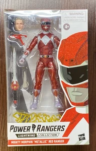 RED METALLIC 2021 Mighty Morphin Power Rangers Lightning Collection - NEU! - Bild 1 von 3