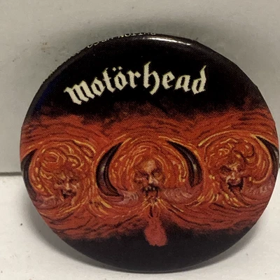 Pin Motorhead - Vintage - 1 pulgada - Años 80 Foto 1 de 2