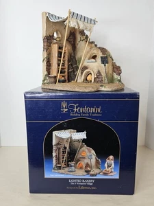 Fontanini Heirloom Lighted Bakery 5" Nativity Village 55527 Boxed No Accessories - Picture 1 of 21
