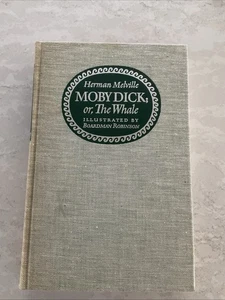 Moby Dick or The Whale, Hardcover Book Herman Melville 1943. - Picture 1 of 6