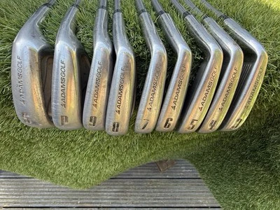 ADAMS GT TIGHT LINES IRON SET. 3 TO SW. REGULAR GRAPHITE SHAFTS & JUMBO GRIPS. - Image 1 of 4