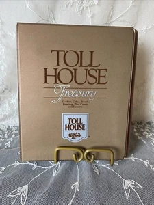 Vintage Toll House Treasury Nestle Dessert Cookies Cookbook Binder Book - Picture 1 of 13