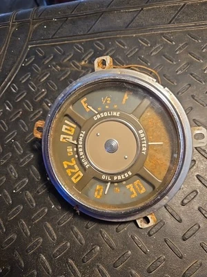 Chevrolet 1949 1953 pickup gauge cluster Foto 1 de 4