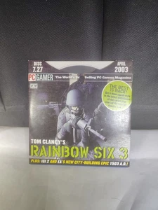 Rainbow Six 3 -PC Gamer April 2003  7.27 Demo Disc, Combined Shipping - Picture 1 of 4