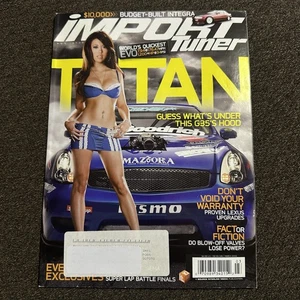 Import Tuner März 2009 Magazin Super Lap Finale EVO G35 SR20 Mazora NSMO Lexus - Bild 1 von 3